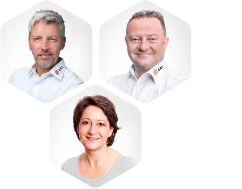Vertiebsteam von ERS Heatscreen